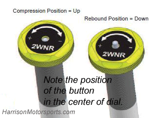 Motion Control Suspension Adjustment Knob