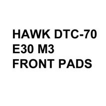 Hawk Performance DTC-70 Brake Pads, BMW E30 M3 (1988-91) [Front Pad]