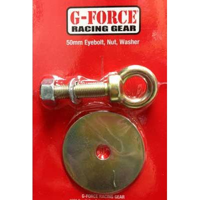 G-FORCE Racing Gear 50mm long Eyebolt, Nut & Washer