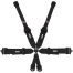 HANS ready, Lightweight Hardware, Camlock Speed Pull Tabs, Individual Shoulder Pull-Down 6-pt Harness Set by G-Force Racing Gear