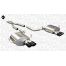 Corsa BMW 5 Series E39 M5 SPORT 2.5" Cat-Back Stainless Steel Exhaust, 1998 to 2003 Black Tips